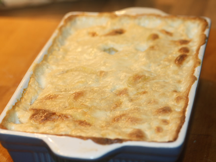 Cartofii gratinati
