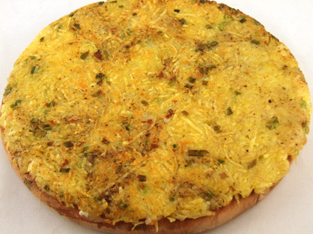 si rasturnam rosti cu fata prajita in sus