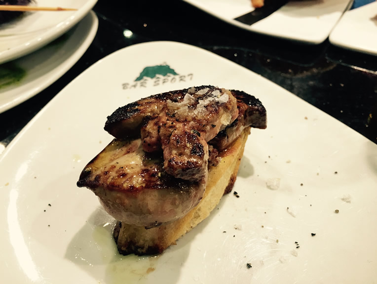 Foie a la plancha (Bar Sport)