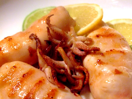 Reteta Calamari la grill